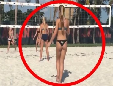 Τι γίνεται όταν η κάμερα σε παρακολουθεί στην παραλία (βίντεο)